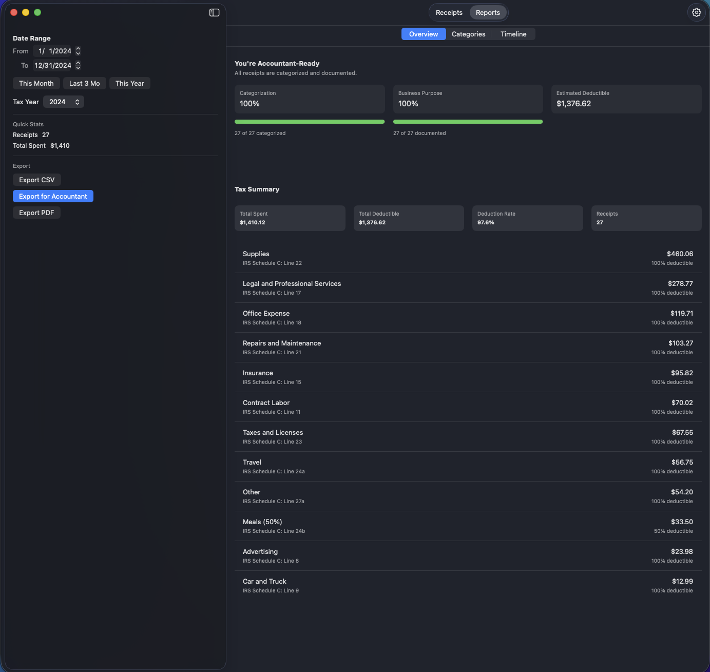 Updating document categories